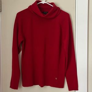 Red Carlisle cashmere sweater